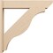 Ekena Millwork 7 1/2-in W x 38-in D x 38-in H Funston Slat Rough Cedar Woodgrain TimberThane Outlooker, Primed Tan OUTUR075X38X38FST24RCPR - alternate 3